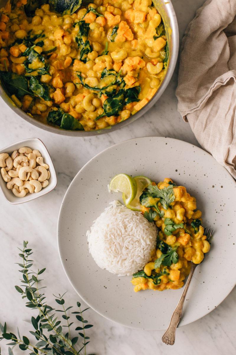 kikhernecurry bataatilla valmistus