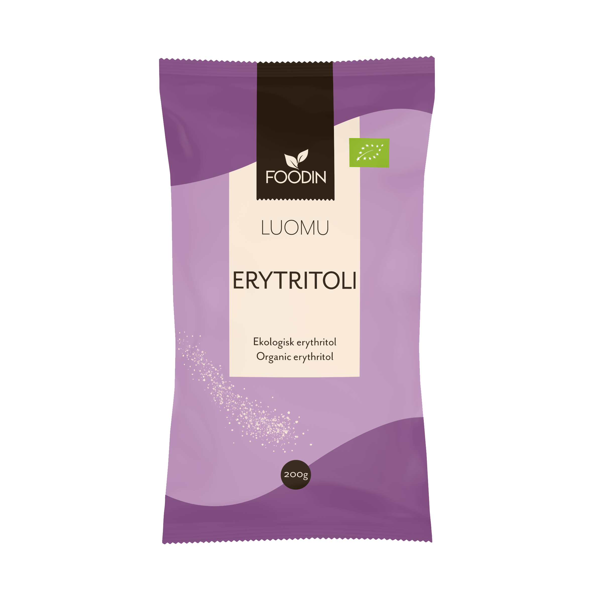 erytritoli makeutus luomu foodin