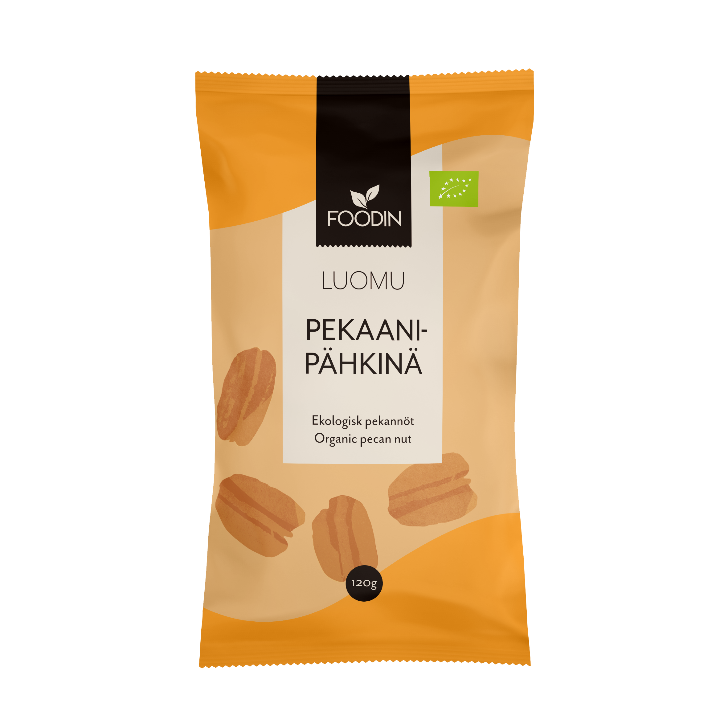 pekaanipähkinä, pähkinät pussi foodin