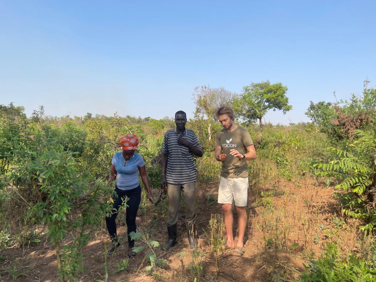 Foodinin Lasse Jalkanen Ugandassa