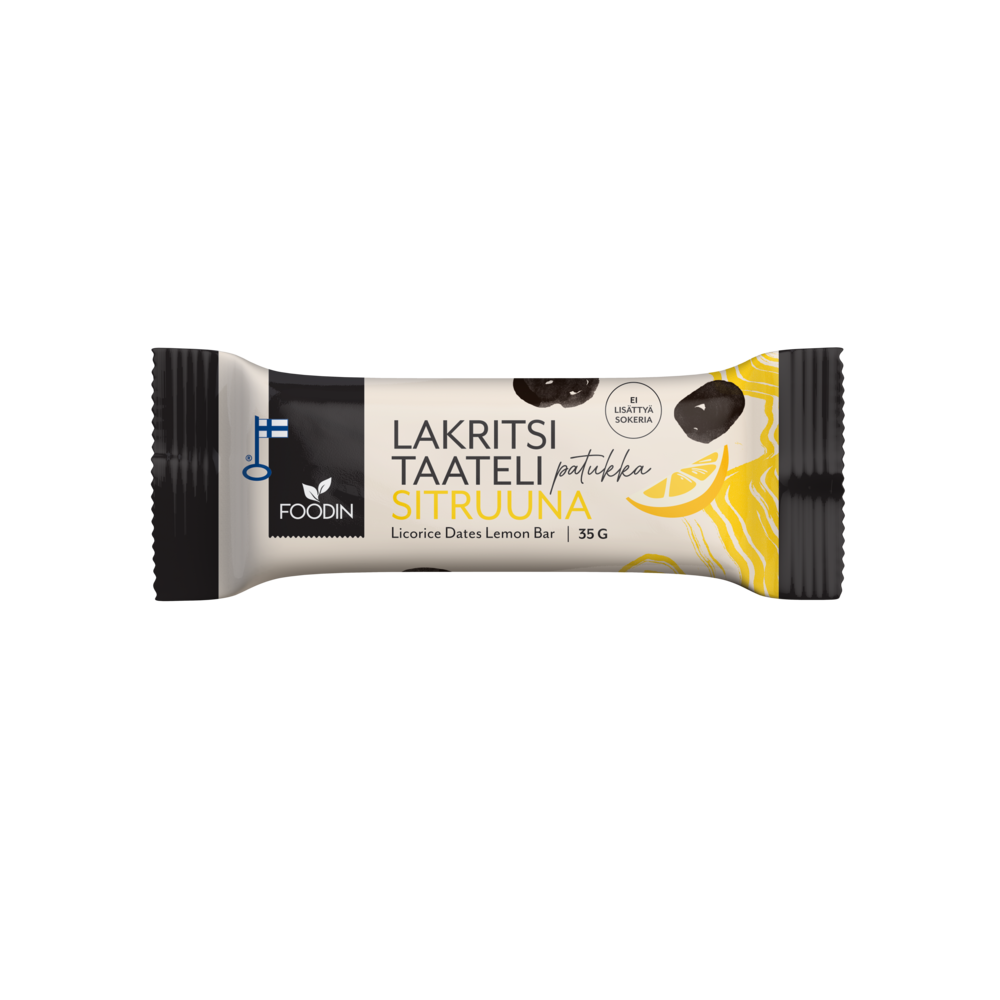 lakritsi, taatelipatukka, välipala