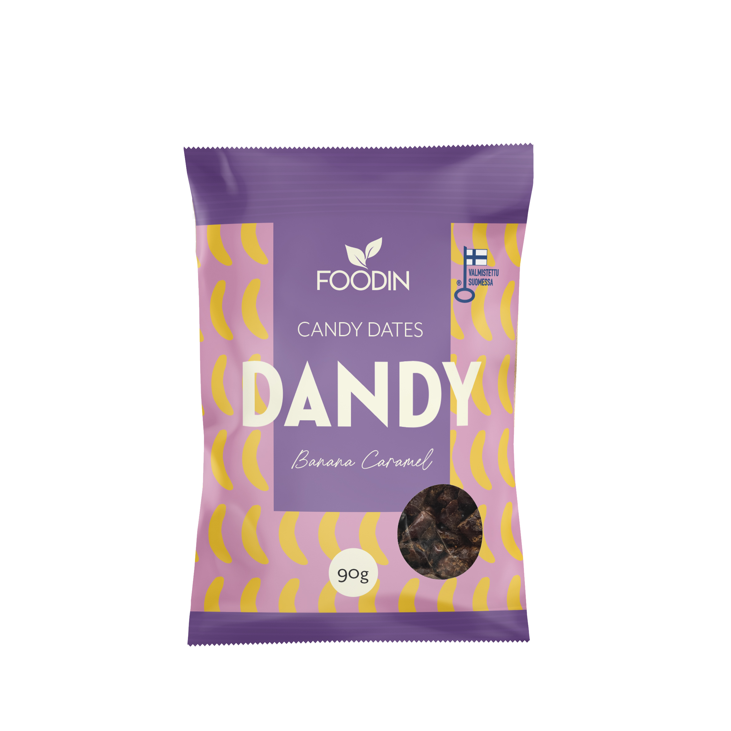 Dandy Candy Dates, Banana Caramel 90 g pussi