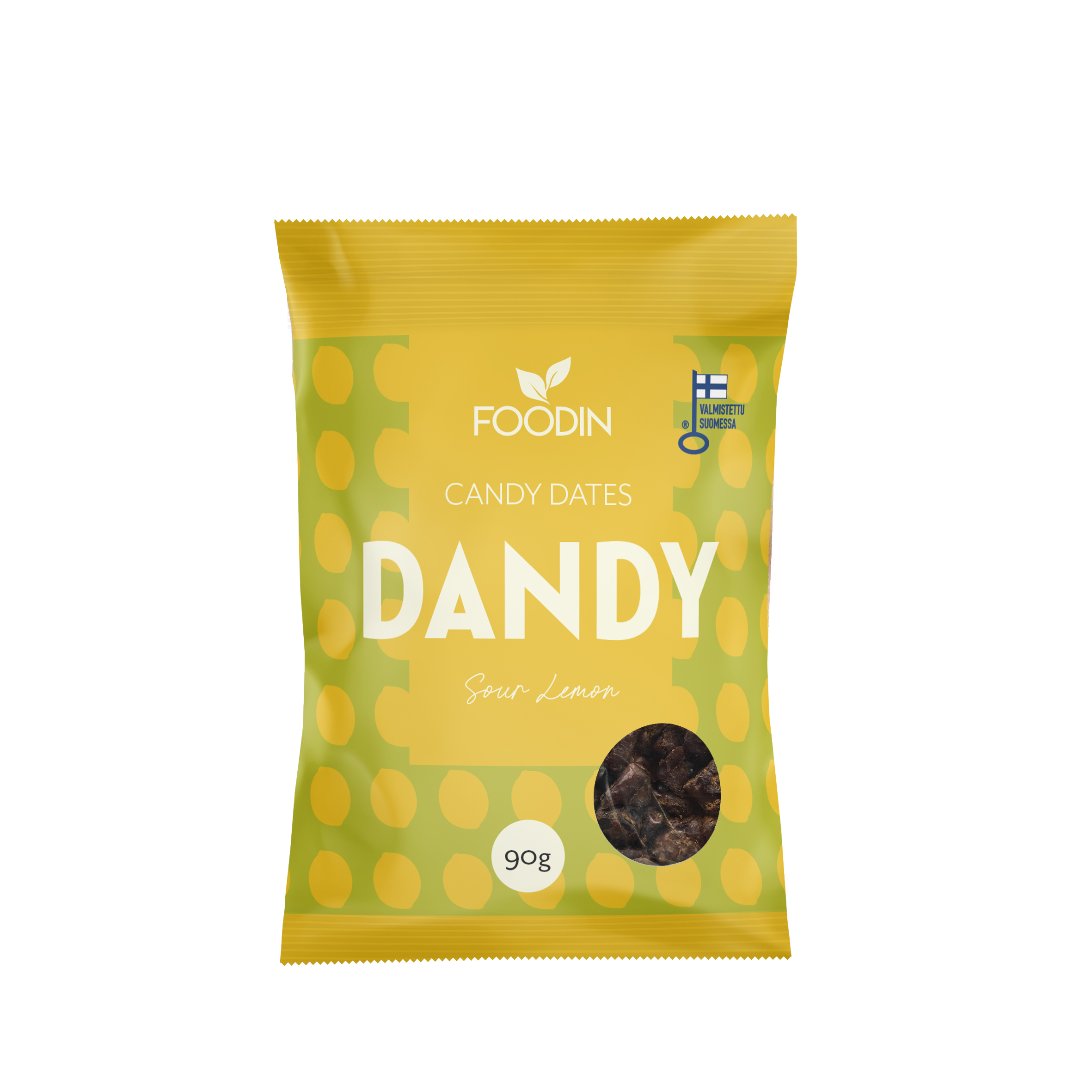 Dandy Candy Dates Sour Lemon 90 g pussi