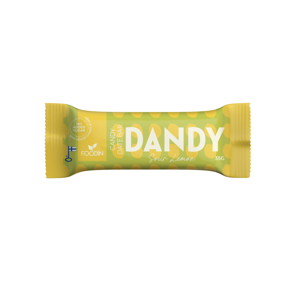 Dandy Candy Dates Sour Lemon 90 g patukka