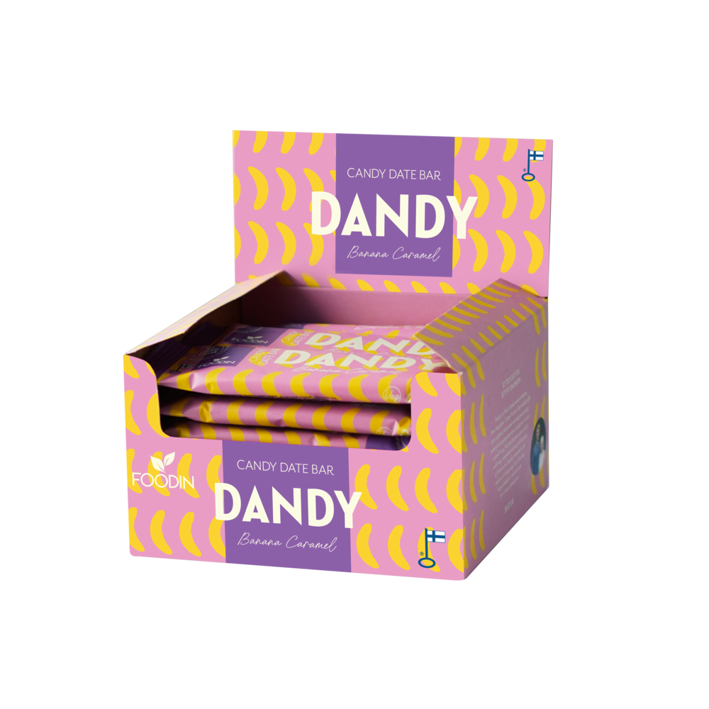 Dandy Candy Date Bar Banana Caramel patukkalaatikko
