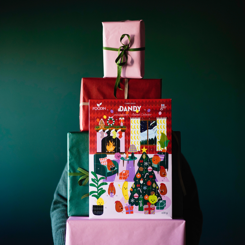 Dandy Candy - maailman ensimmäinen karkkitaatelijoulukalenteri!